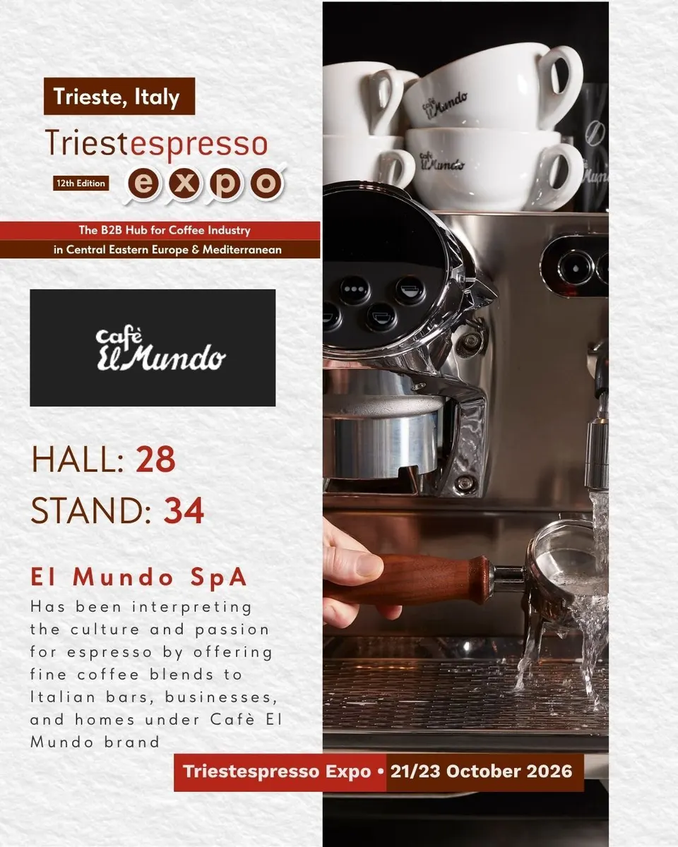 El Mundo S.p.A. card, with logo and a photo