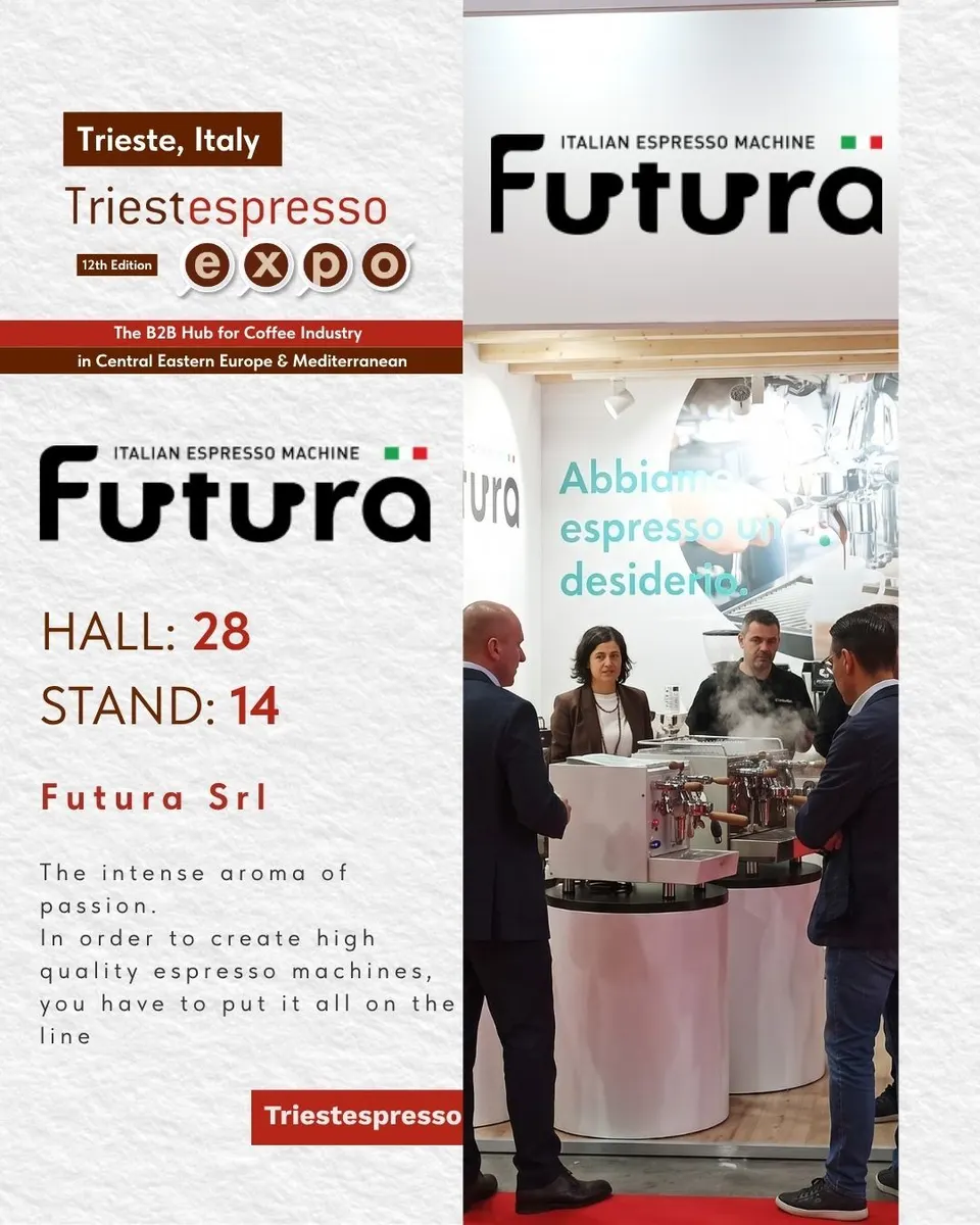 Futura Srl card, with logo and a photo
