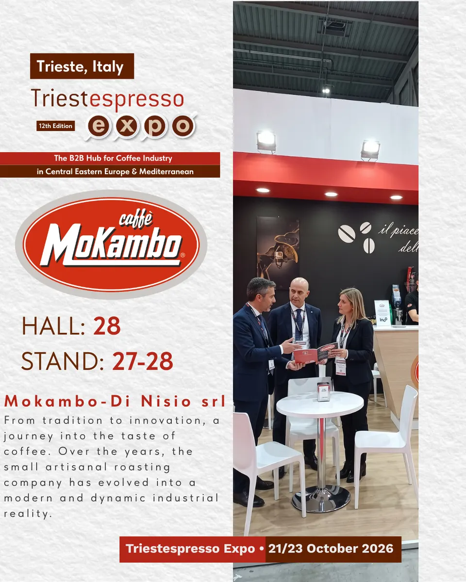 Mokambo-Di Nisio srl card, with logo and a photo