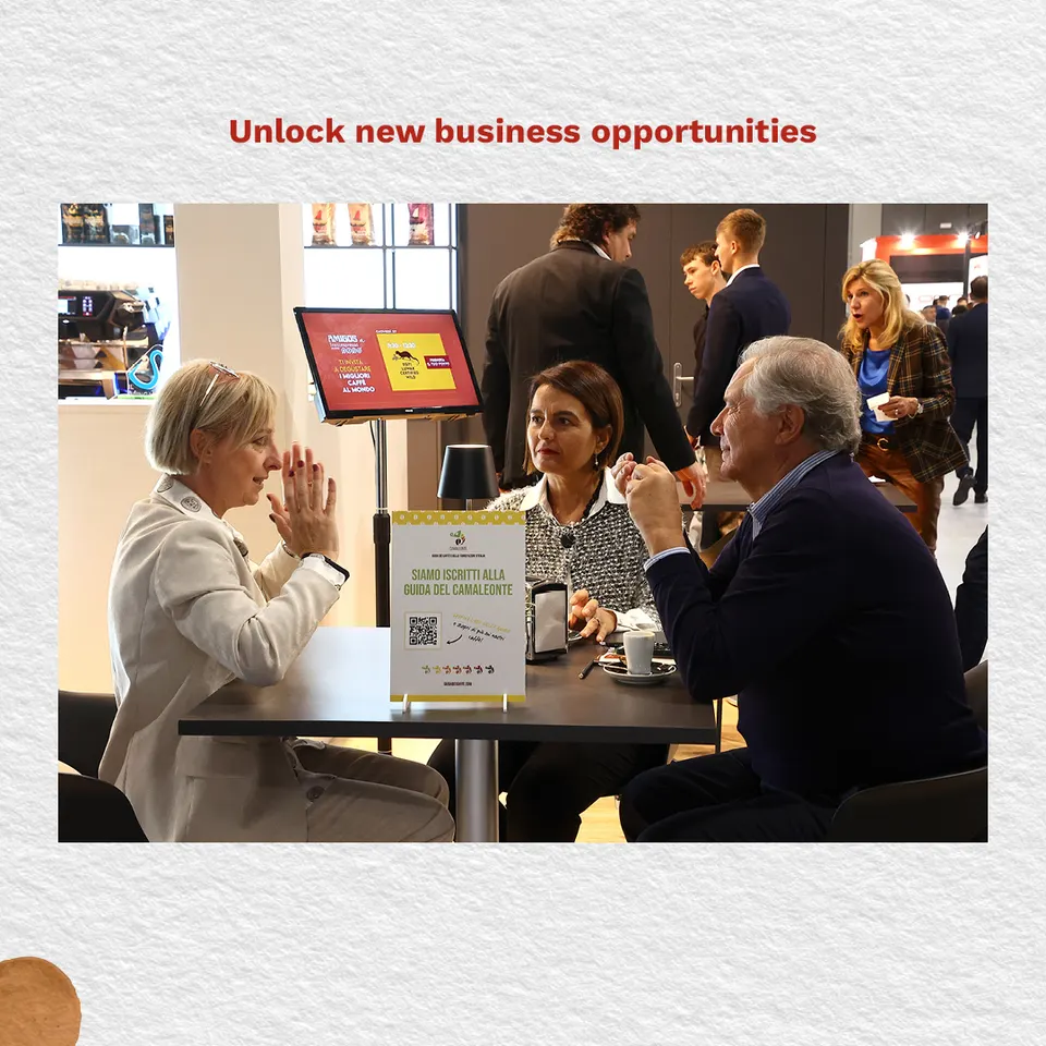 New business opportunities: a meeting at the fair